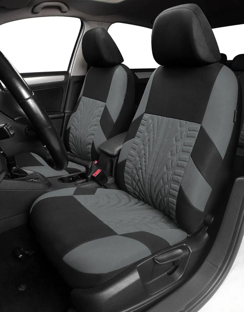 Load image into Gallery viewer, Car Seat Covers Full Set Front Split Rear Bench for Car Universal Cloth SUV Sedan Van Automotive Interior Covers
