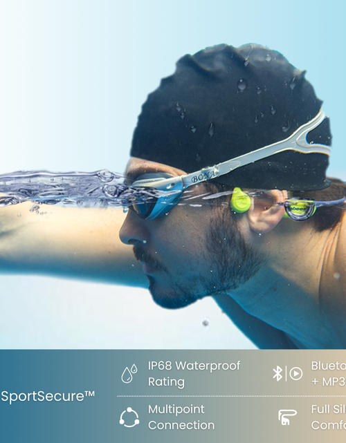 Load image into Gallery viewer, 7Seven Bone Conduction Swimming Headphones
