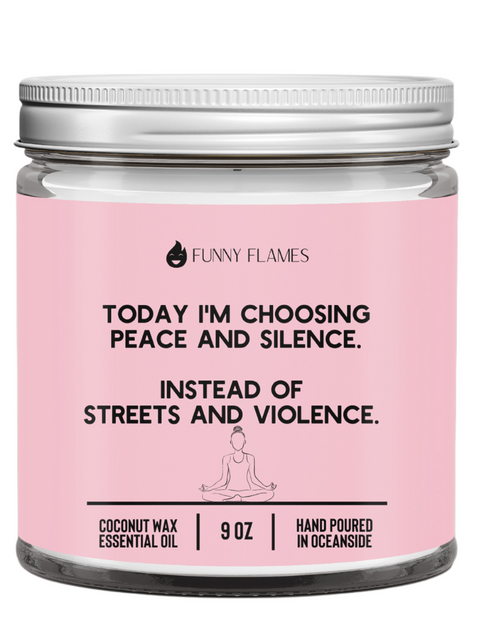 Load image into Gallery viewer, Today I&#39;m Choosing Peace and Silence
