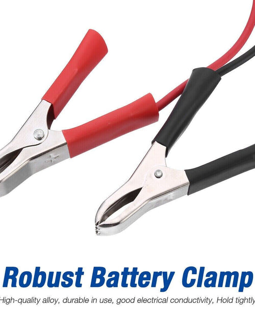 Load image into Gallery viewer, 2PCS Car Battery Alligator Clamp Clip Cigarette Lighter Power Adapter Socket 12V

