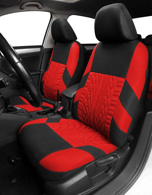 Load image into Gallery viewer, Car Seat Covers Full Set Front Split Rear Bench for Car Universal Cloth SUV Sedan Van Automotive Interior Covers
