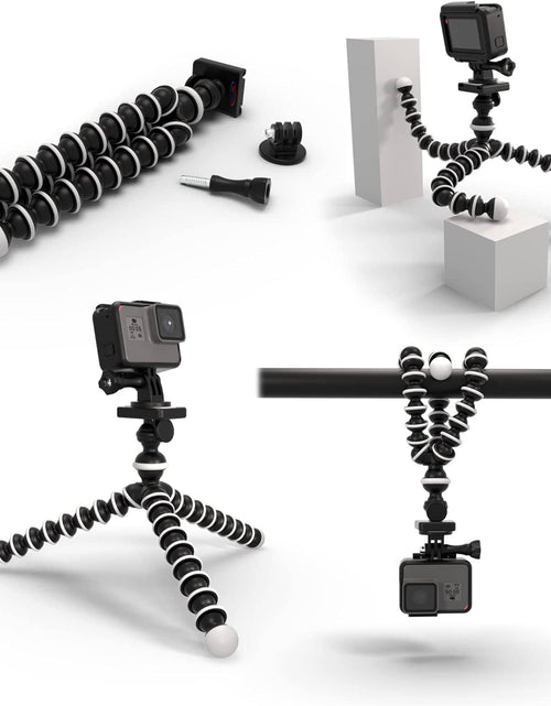 Load image into Gallery viewer, Octopus Flexible Tripod Camera + Action Cam Mount Stand
