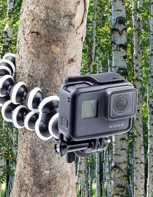 Load image into Gallery viewer, Octopus Flexible Tripod Camera + Action Cam Mount Stand
