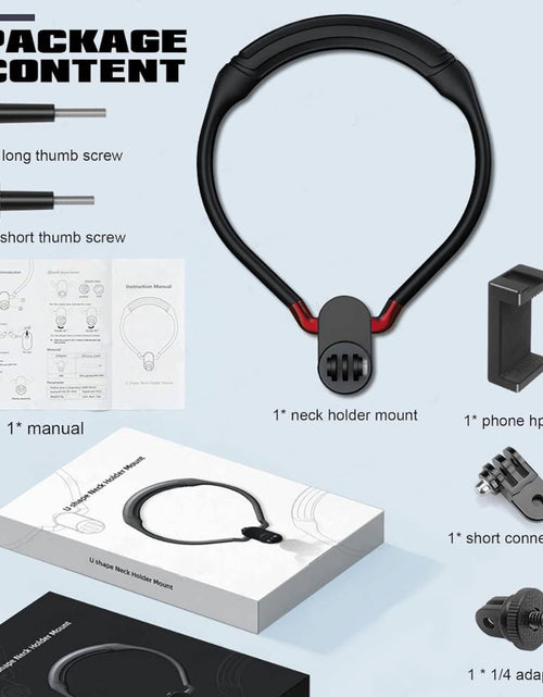 Load image into Gallery viewer, Action Camera Neck Mount Bracket
