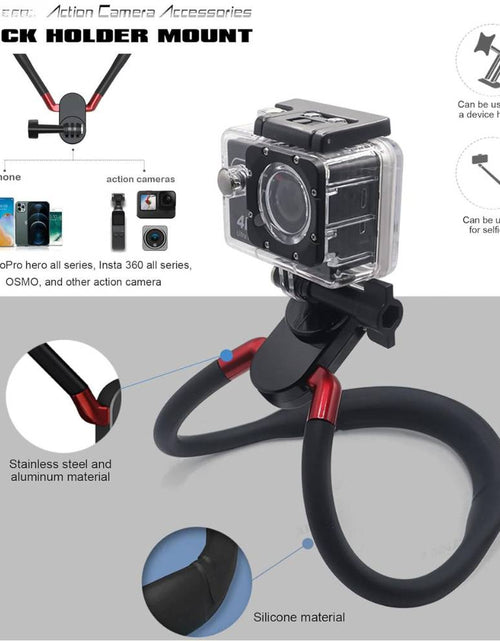 Load image into Gallery viewer, Action Camera Neck Mount Bracket

