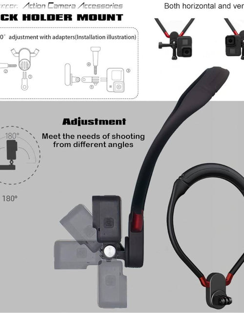 Load image into Gallery viewer, Action Camera Neck Mount Bracket
