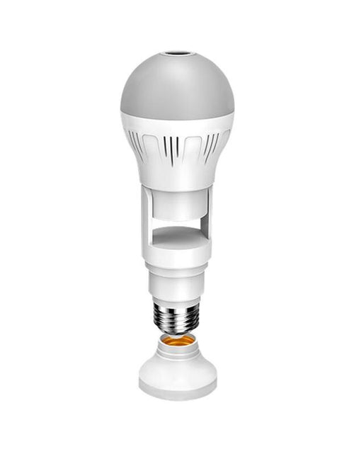 Load image into Gallery viewer, 360° Panoramic Hidden Light Bulb Wifi Camera
