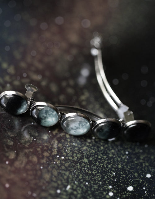 Load image into Gallery viewer, Moon Phase Hair Clip Barrette
