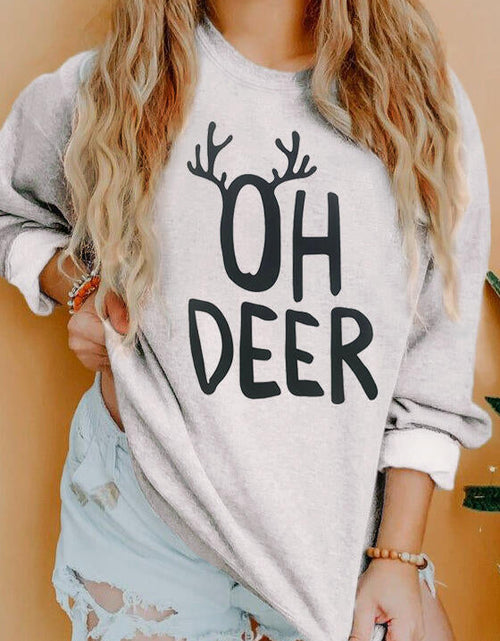 Load image into Gallery viewer, Oh Deer - Black Ink
