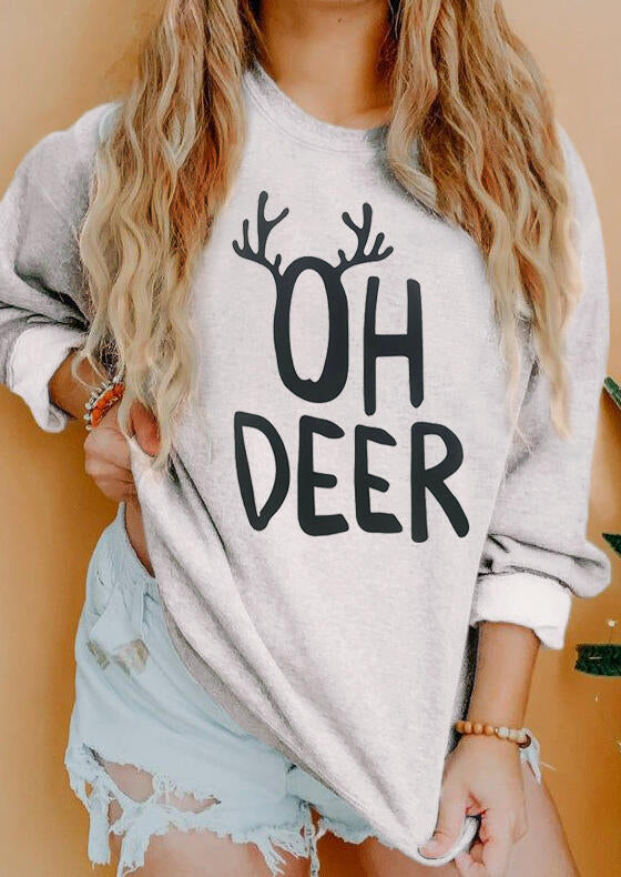 Oh Deer - Black Ink