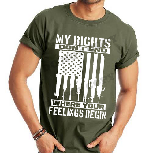 Load image into Gallery viewer, My Rights Don&#39;t End Where Your Feelings Begin - 10 Style Options
