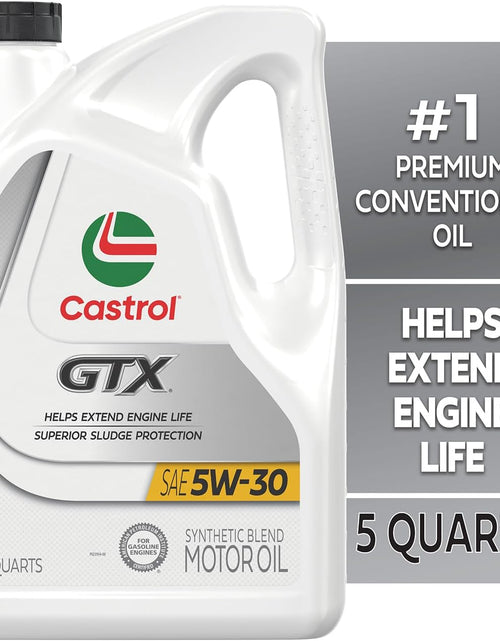 Load image into Gallery viewer, GTX 5W-30 Synthetic Blend Motor Oil, 5 Quarts
