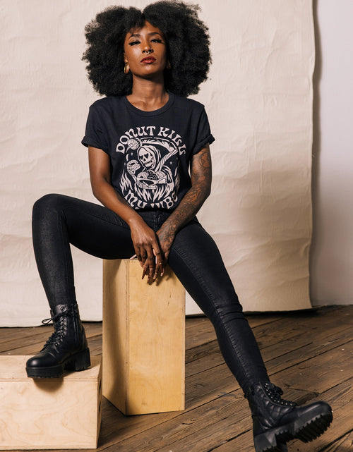 Load image into Gallery viewer, Donut Kill My Vibe Tee
