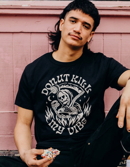 Load image into Gallery viewer, Donut Kill My Vibe Tee
