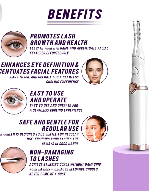 Load image into Gallery viewer, Electric Eyelash Curler
